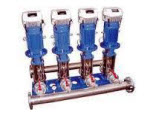 Multistage multi-pump booster sets.