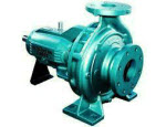 Single-stage, ISO horizontal end-suction centrifugal pump.