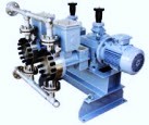 API 675 diaphragm and plunger positive displacement metering pumps. Controlled volume.