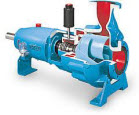 Horizontal or vertical, end suction centrifugal pumps. Torkflo impeller with large throughlet and impeller clearance adjustment facilitiy and replaceable wearplates..